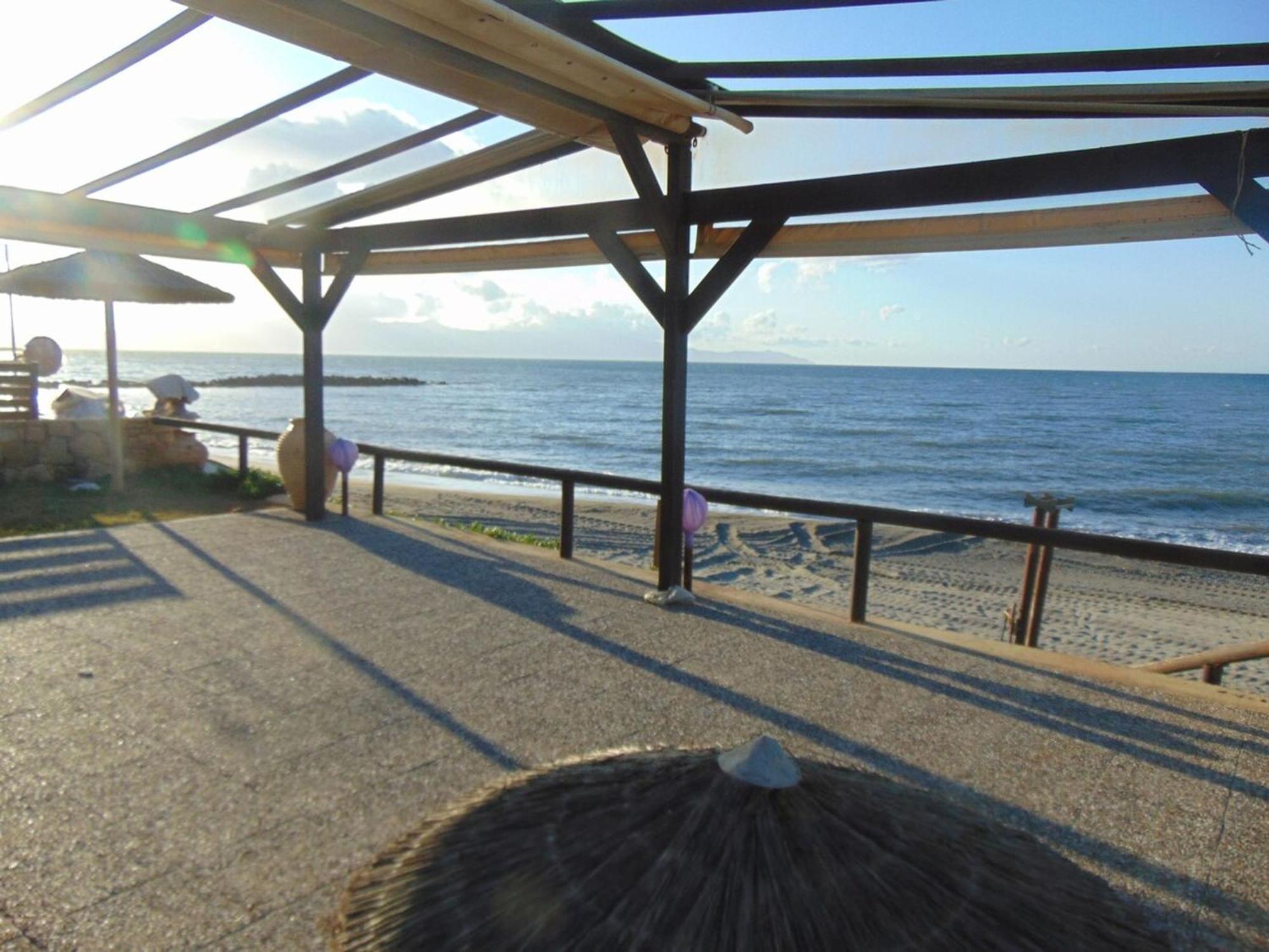 Comfy Beachfront Litinas Casa With Seaview Chania  Екстер'єр фото
